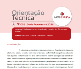 Imagem da notícia ORIENTAÇÃO TÉCNICA Nº 56 - 24 de fevereiro de 2026